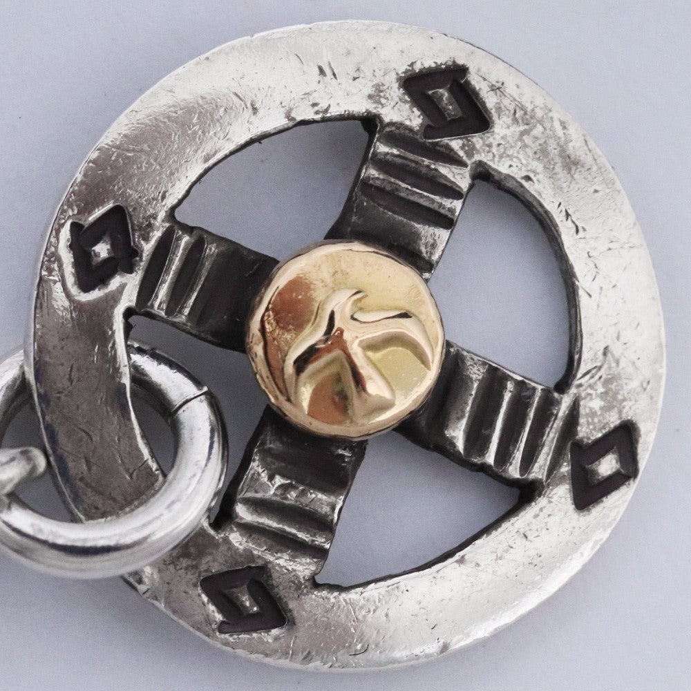 GORO'S Eagle Hook Wheel Chain Silver ONE SIZE Size ONE SIZE