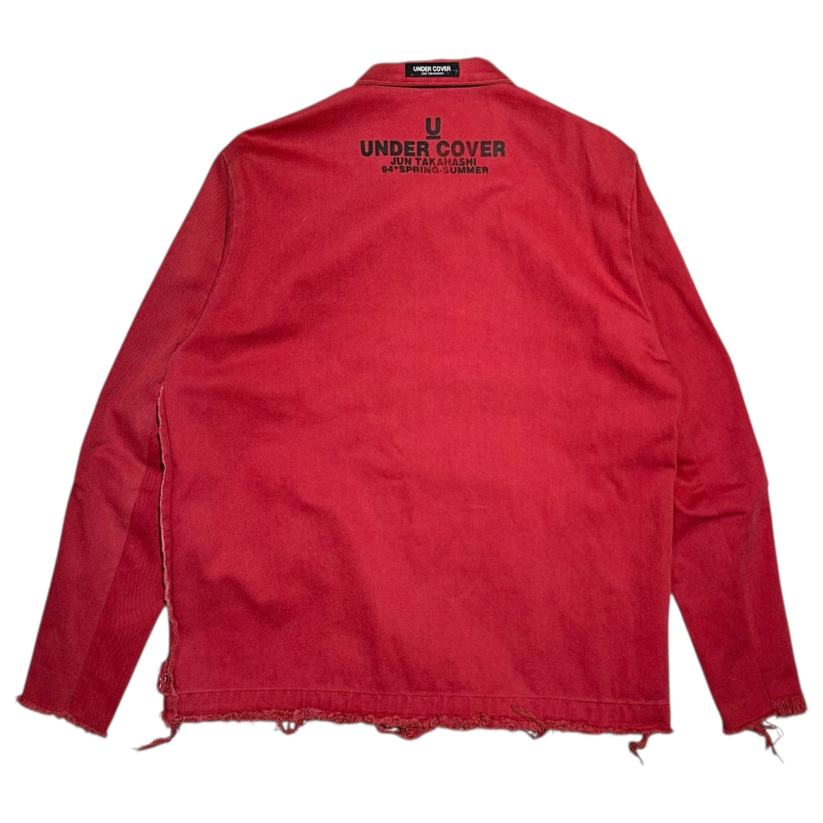 UNDERCOVER 94SS Masterpiece Frayed Coach Jacket Size FREE