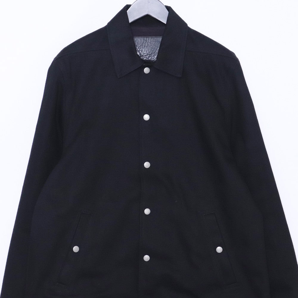 RICK OWENS DRKSHDW Denim Coach Jacket Black Size M
