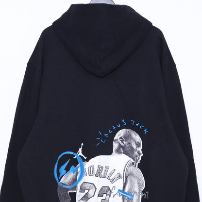 NIKE x TRAVIS SCOTT x FRAGMENT Air Hoodie Black Size 2XL