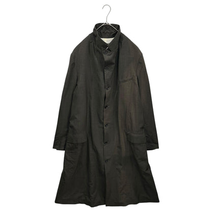 Paul Harnden Wool Long Coat Brown Size M