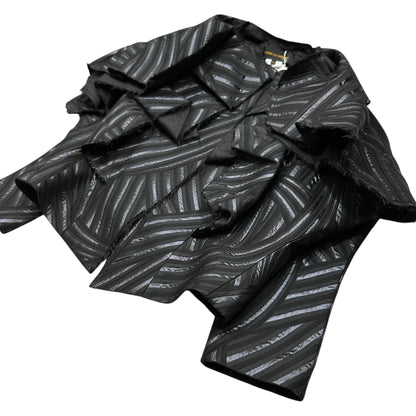 COMME des GARCONS 26SS Deconstructed Jacket Black Size XS