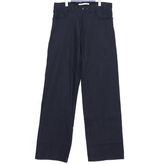 OPPOSE DUALITY 26SS Panel Denim Jeans Black Size 48