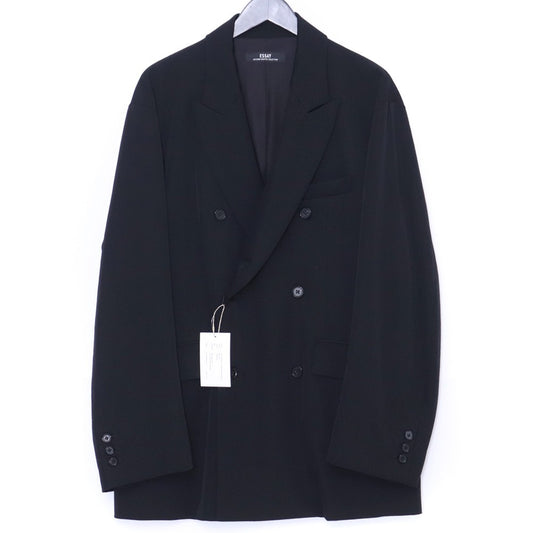 ESSAY 25AW Wool Gabardine Double Breasted Jacket Size 2