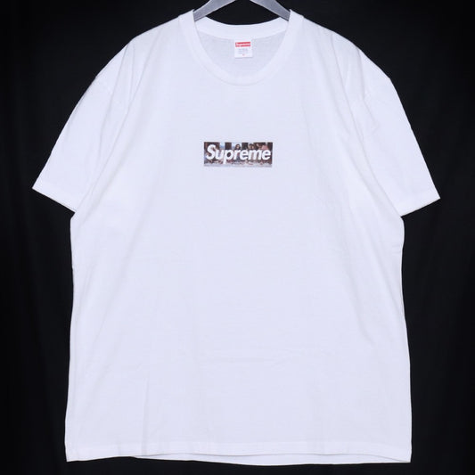 SUPREME 21SS Milan Box Logo T-Shirt White Size XL