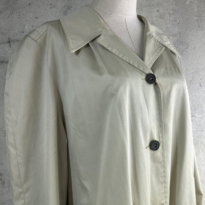 Euro vintage 70s Cotton Blend Trench Coat Size 42