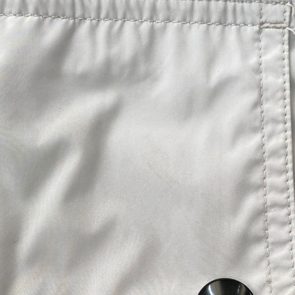MASU Nylon Hooded Jacket Light Gray Size 48