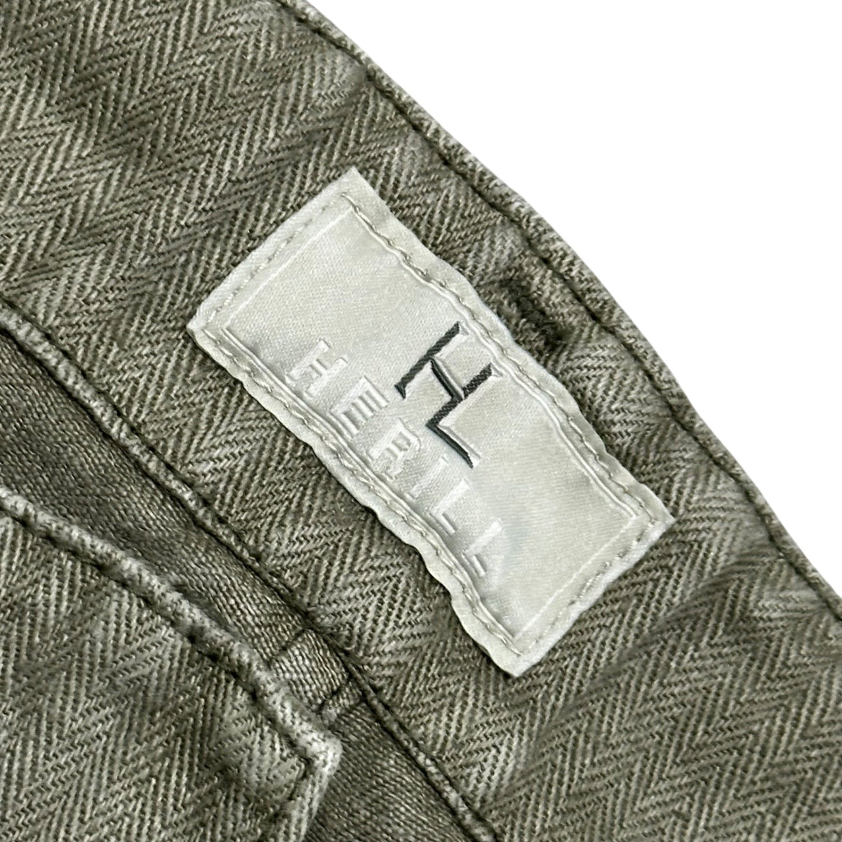 HERILL 26SS USMC HBT Linen Pants Olive Size 1