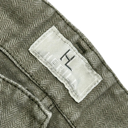 HERILL 26SS USMC HBT Linen Pants Olive Size 1