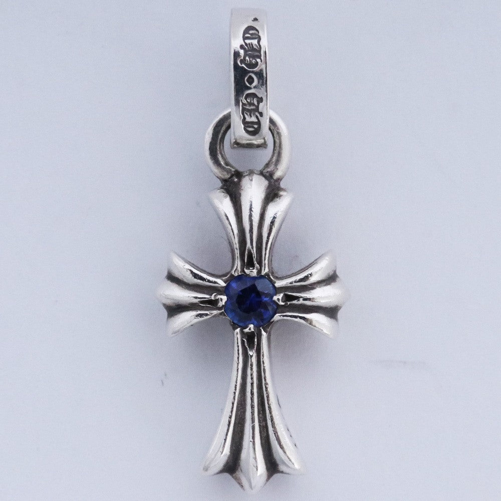 Chrome Hearts CH Cross Babyfat 2P Charm Silver Size F