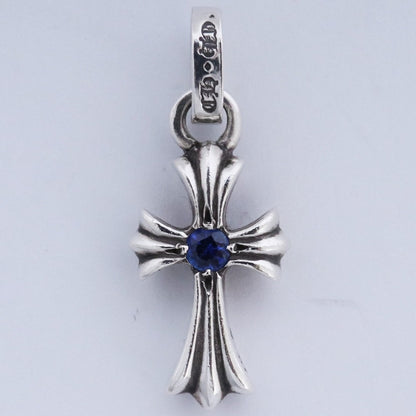 Chrome Hearts CH Cross Babyfat 2P Charm Silver Size F