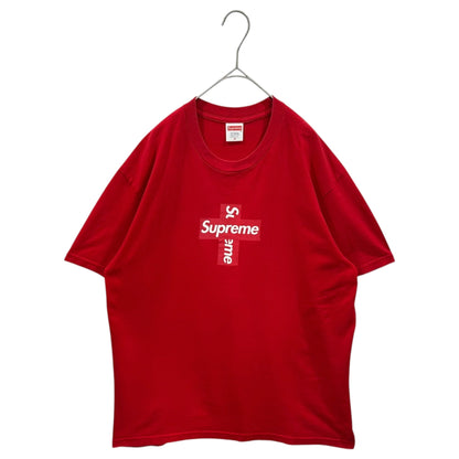 SUPREME 20AW Cotton Cross Box Logo T-Shirt Size M