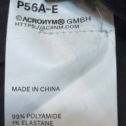 ACRONYM 25SS Encapsulated Nylon Double Pants Black Size S