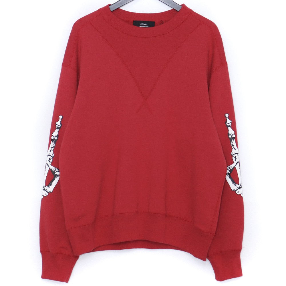 ENSOU. 25SS Peace T-Shirt Red Size M