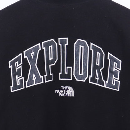 XL THE NORTH FACE MA-1 Varsity Heat Jacket Black Size XL