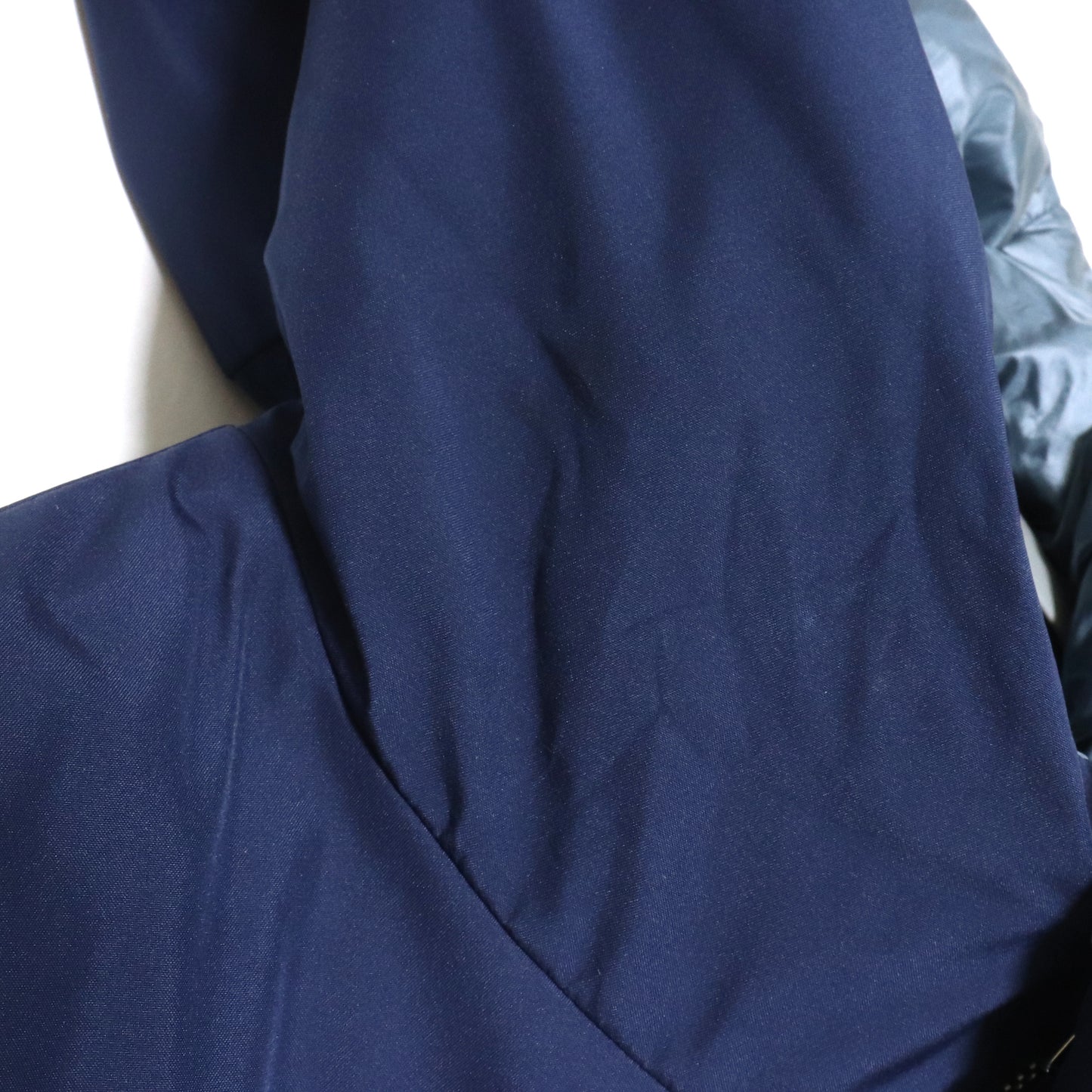 PRADA Reversible Down Long Coat Blue Size M