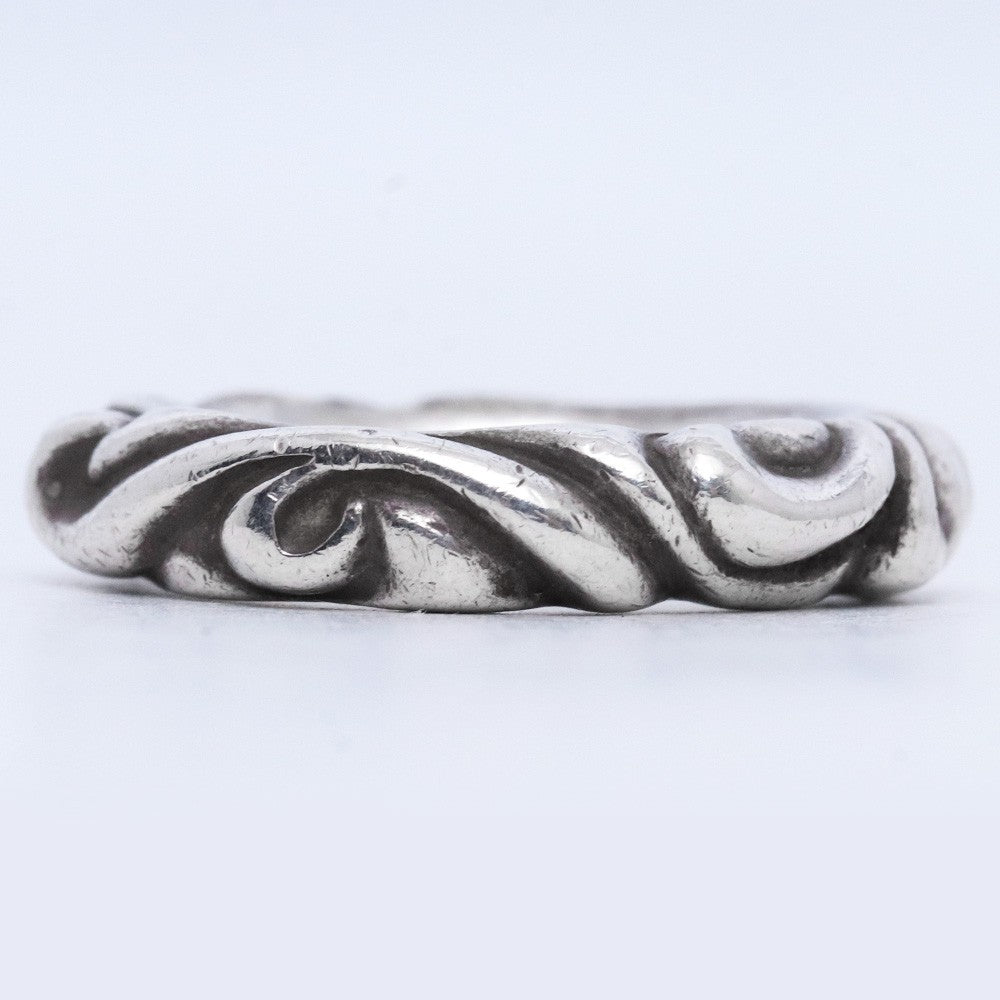 CHROME HEARTS Scroll Band Ring Silver Size ONE SIZE
