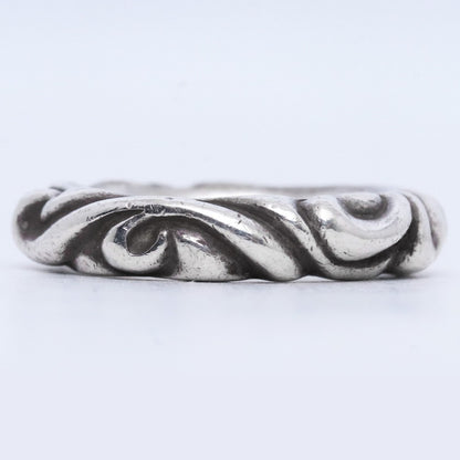 CHROME HEARTS Scroll Band Ring Silver Size ONE SIZE