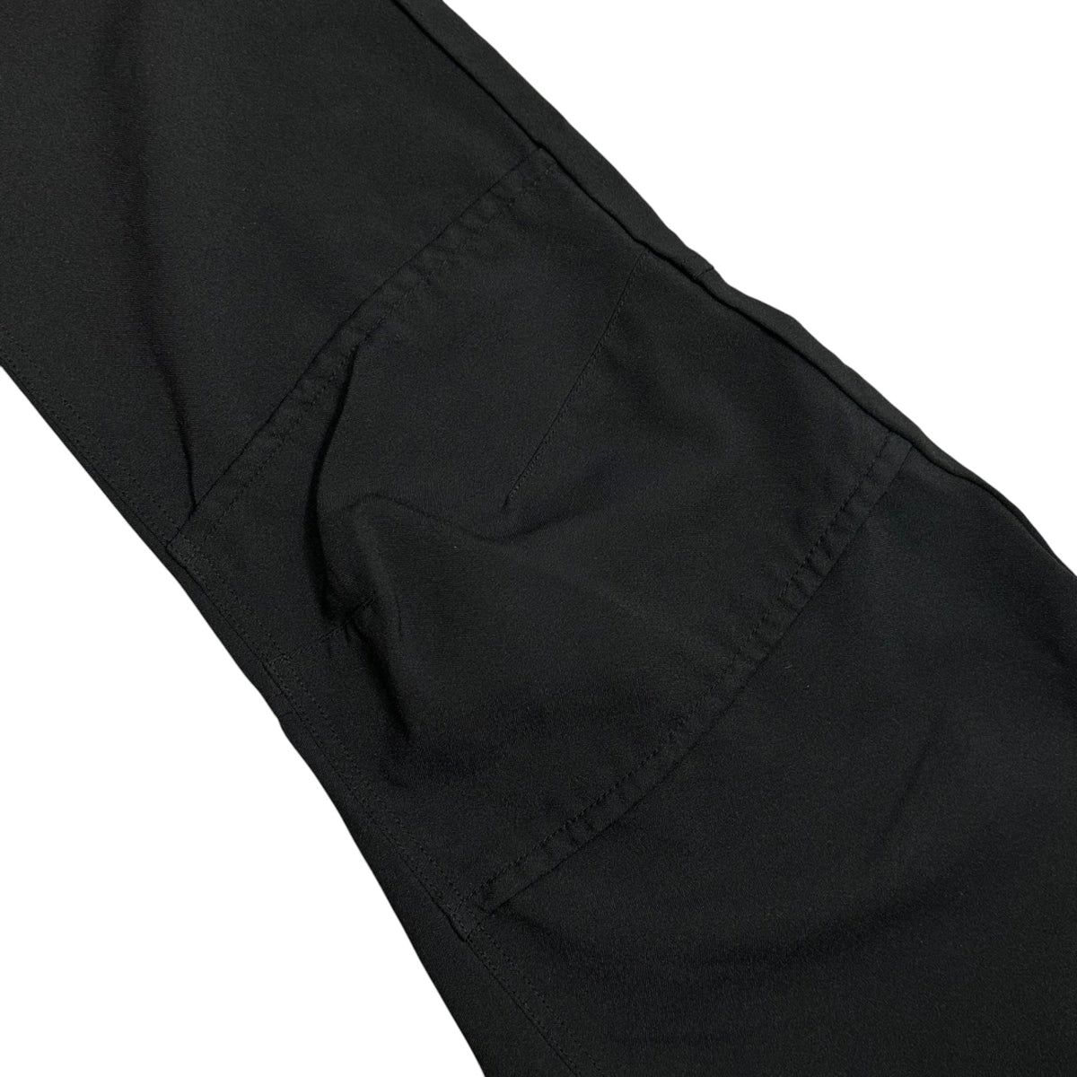 BLACK COMME des GARCONS 17SS Knee-Paneled Pants Black Size L