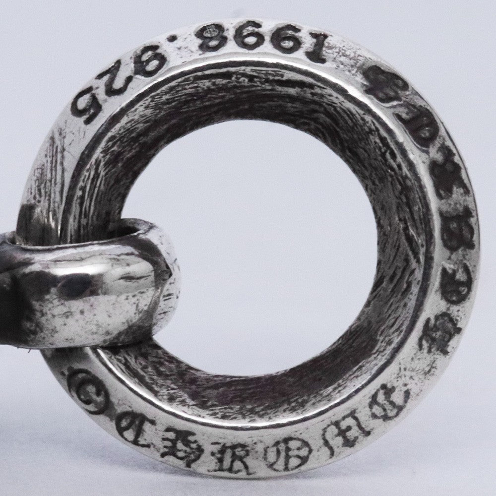 CHROME HEARTS 1 Ball BS Fleur Charm Silver Size F