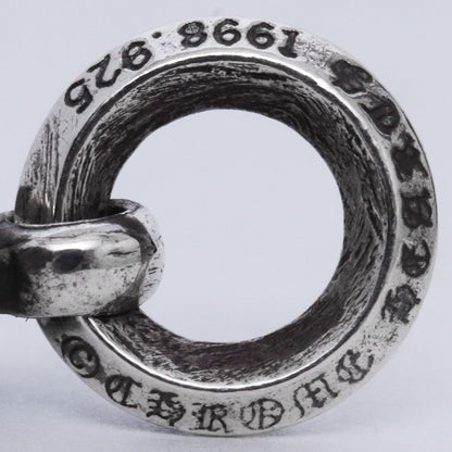 CHROME HEARTS 1 Ball BS Fleur Charm Silver Size F