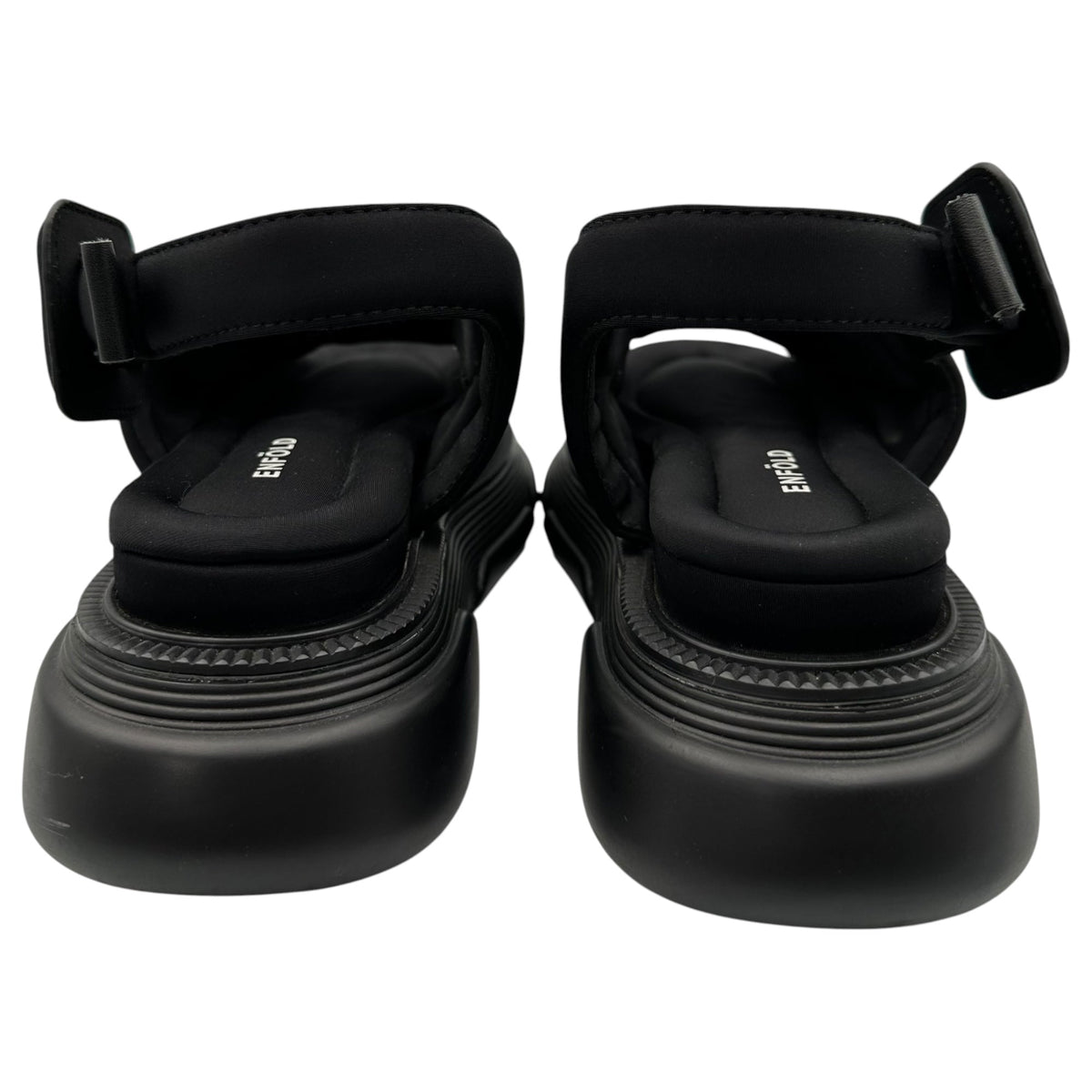 ENFOLD Float-Sole Sandals Black Size EU 38