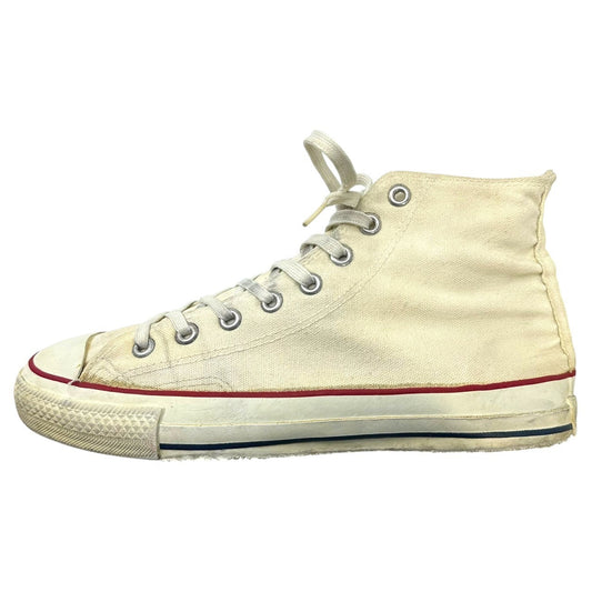 CONVERSE 80s-90s USA Vintage ALL Sneakers White Size 9