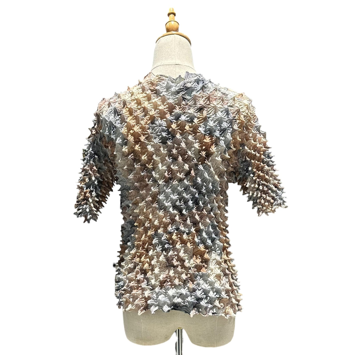 MASU 24SS Spiky Flocky Doll T-Shirt Blue/Pink Size 48