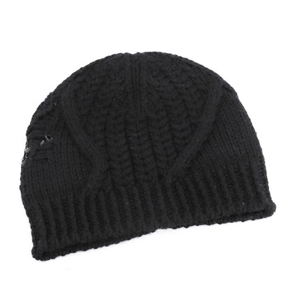 INCARNATION Wool Beanie Black Size F