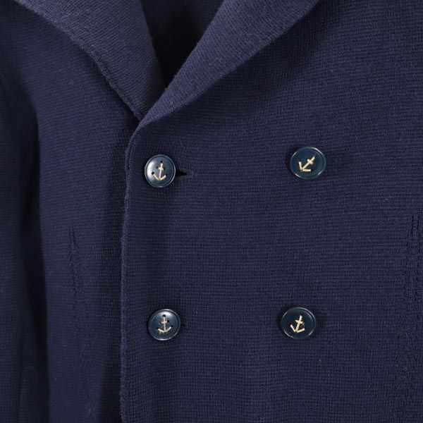 Mando Navy Wool Knit Jacket Size M