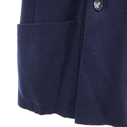 Mando Navy Wool Knit Jacket Size M