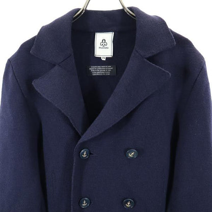 Mando Navy Wool Knit Jacket Size M