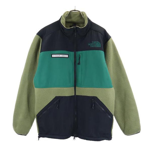 THE NORTH FACE Steep Tech Zip Fleece Jacket Khaki Size M