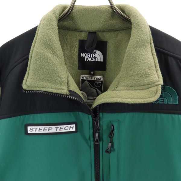 THE NORTH FACE Steep Tech Zip Fleece Jacket Khaki Size M