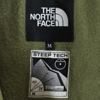 THE NORTH FACE Steep Tech Zip Fleece Jacket Khaki Size M