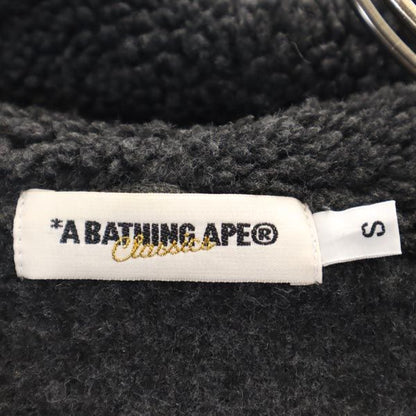 Bape A BATHING APE Panda Boa Zip Hoodie Gray Size S