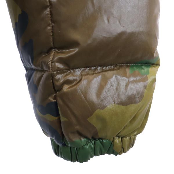 STUSSY Camo Down Jacket Khaki Size M