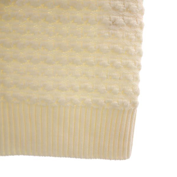 KENZO Italian Made Knit Long Dress Ivory