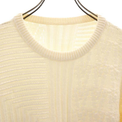 KENZO Italian Made Knit Long Dress Ivory