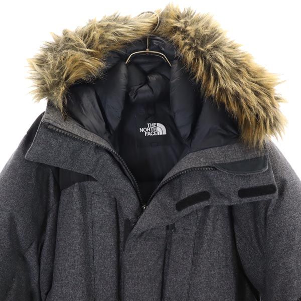 THE NORTH FACE ND91702R Hooded Down Jacket Gray Size L