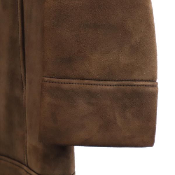 LOEWE Brown Sheepskin Shearling Jacket Size 36