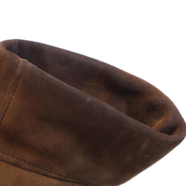 LOEWE Brown Sheepskin Shearling Jacket Size 36