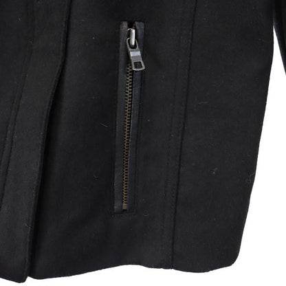 ARMANI EXCHANGE Double Riders Leather Jacket Black Size M