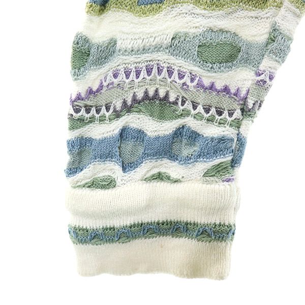 COOGI 90s Old 3D Pattern Cotton Knit Sweater Multi Size XS