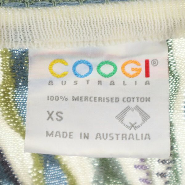 COOGI 90s Old 3D Pattern Cotton Knit Sweater Multi Size XS