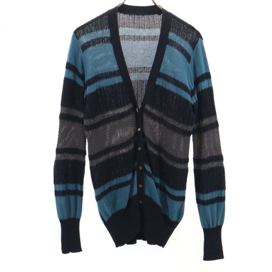Vivienne Westwood Red Label Linen V-Neck Cardigan Size M