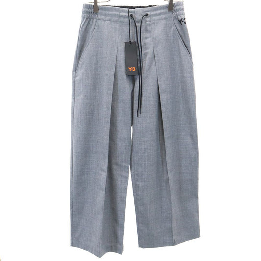 Y-3 Elastic Waist Slacks Pants Gray Size XS