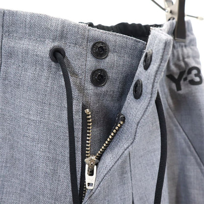 Y-3 Elastic Waist Slacks Pants Gray Size XS