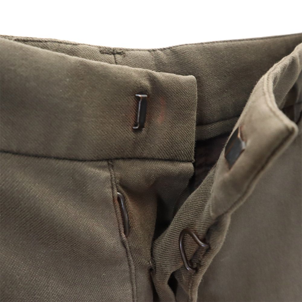 Maison Martin Margiela 2011 Button Fly Slacks Khaki Size 44