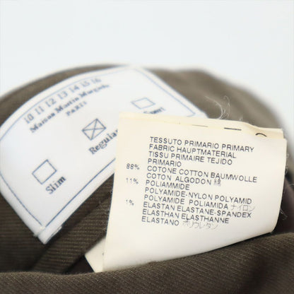 Maison Martin Margiela 2011 Button Fly Slacks Khaki Size 44